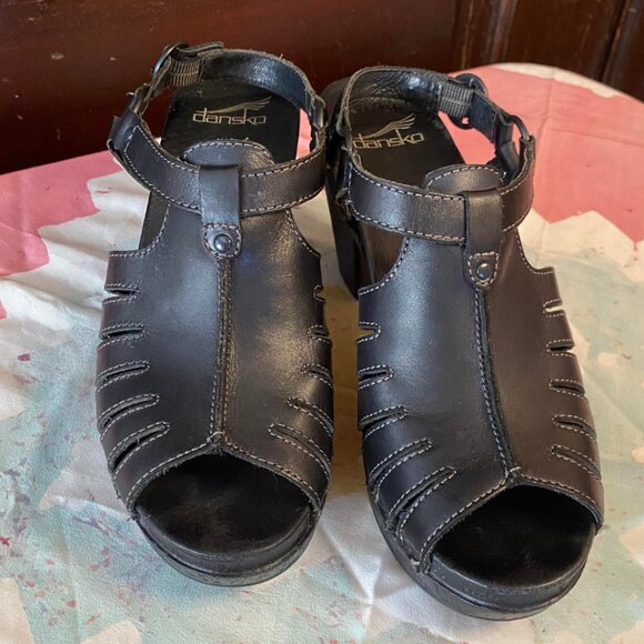 Dansko Randa Leather Clog Sandal sz39 - Picture 4 of 5